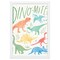 12" x 16" Dino-Mite Framed Wall Art, Contemporary Home Décor for Baby or Child's Room, Glass Facing and Hanging Hardware Included
